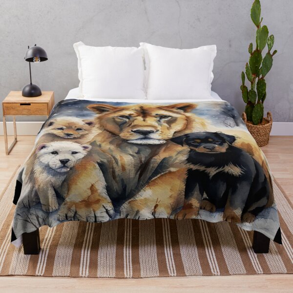 Item preview, The Lion and the dog Friendship v5 designed and sold by Helios Be. Lavsh.