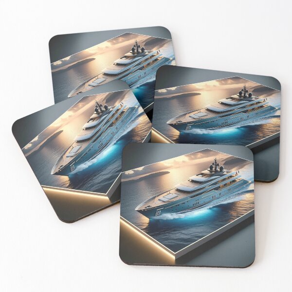 Item preview, Dawn Horizon: Sky Blue Yacht Adventure designed and sold by ByDigitalDream.