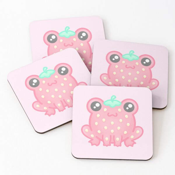Item preview, Strawberry Frog designed and sold by natgreenart.
