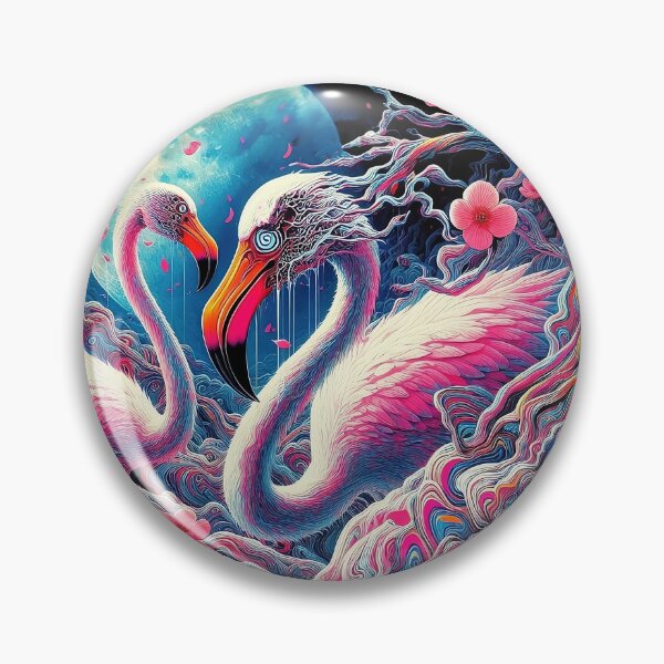 Item preview, Flamingo Freakout designed and sold by OVERALLBUGZY.