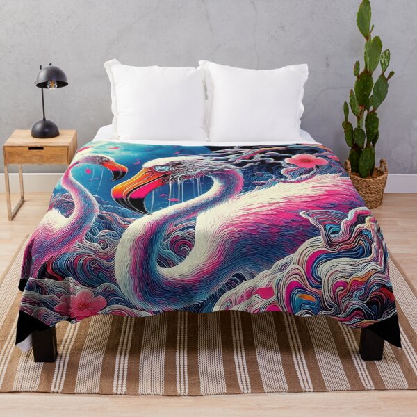 Item preview, Flamingo Freakout designed and sold by OVERALLBUGZY.