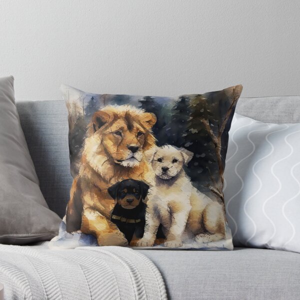 Item preview, The Lion and the dog Friendship v6 designed and sold by Helios Be. Lavsh.