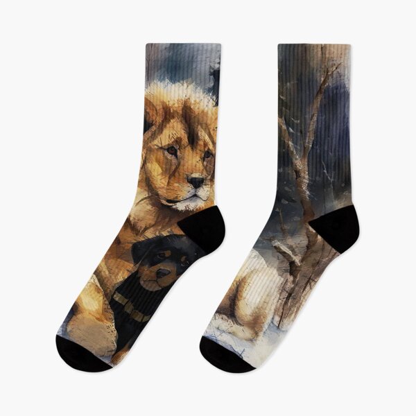 Item preview, The Lion and the dog Friendship v6 designed and sold by Helios Be. Lavsh.