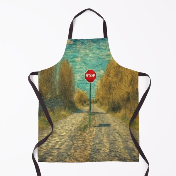 Item preview, "Stop Sign in the Middle of the Road-Say No to All Forms of Violence" designed and sold by Artisticanvas.