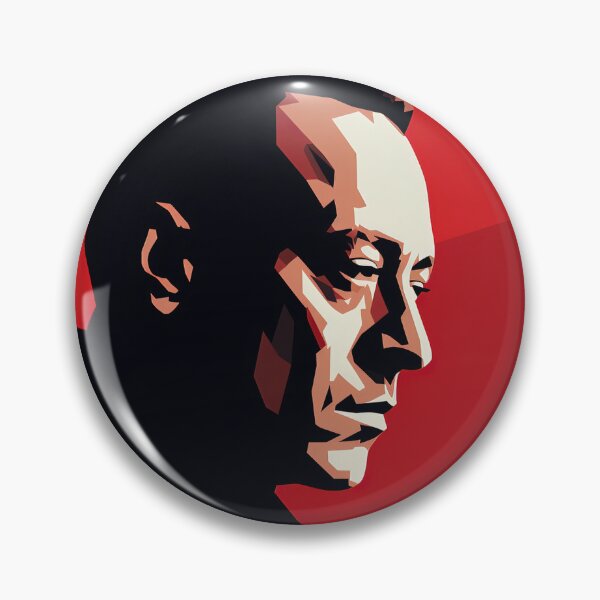 Artikelvorschau, Albert Camus | Roter Minimalismus entworfen und verkauft von ComicsFactory.