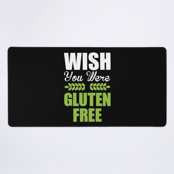 Item preview, "Wish you were Gluten-free" t shirt design designed and sold by MyGluteesFree77.