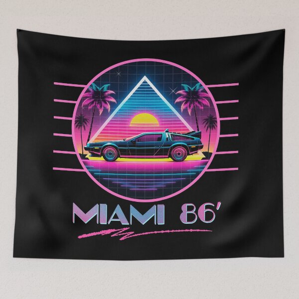 Item preview, MIAMI 80S RETRO STYLE designed and sold by DiscoDiscoMx.