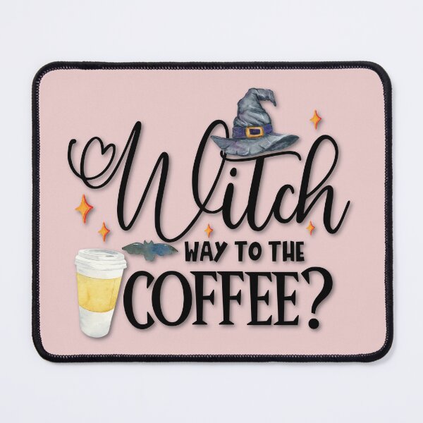 Item preview, Boho Blush Pink, Cottagecore - Witch Way to the Coffee - AlaskaMagick designed and sold by Alaska Magick.