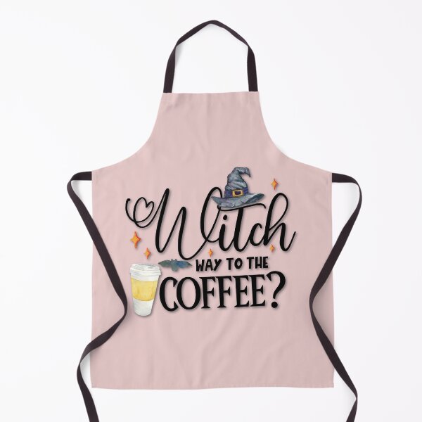 Item preview, Boho Blush Pink, Cottagecore - Witch Way to the Coffee - AlaskaMagick designed and sold by Alaska Magick.