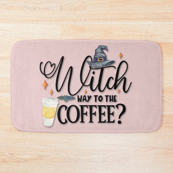 Item preview, Boho Blush Pink, Cottagecore - Witch Way to the Coffee - AlaskaMagick designed and sold by Alaska Magick.