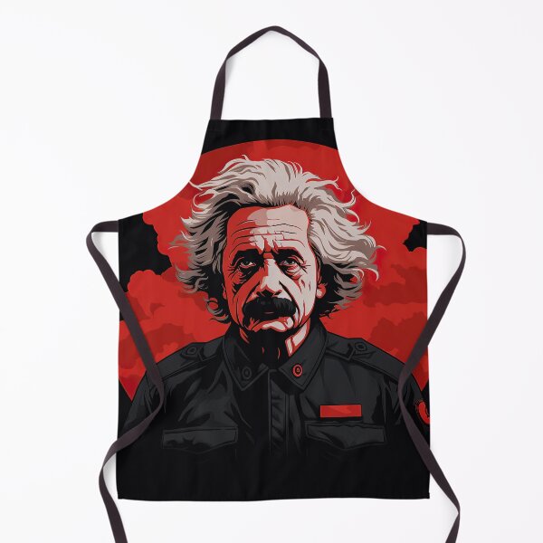 Item preview, Albert Einstein | Red minimalism designed and sold by ComicsFactory.
