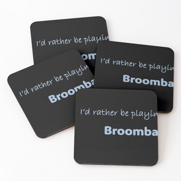 Item preview, I'd rather be playing Broomball designed and sold by Print-Forge.