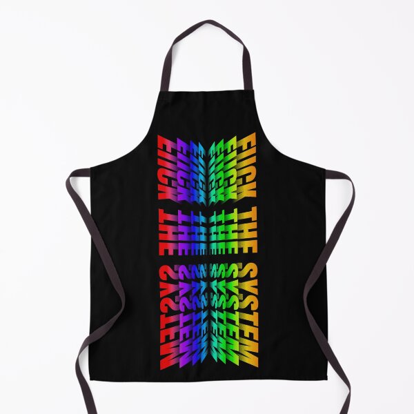 Item preview, Fuck The System | Rainbow Typography | Anti System designed and sold by OrganicLights.