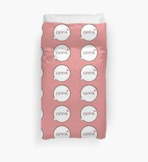 OPPA - Pink Duvet Cover