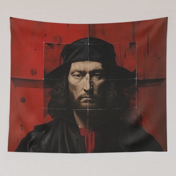 Item preview, Albrecht Dürer | Red minimalism designed and sold by ComicsFactory.