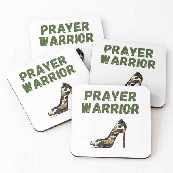 Item preview, Prayer Warrior Camo Heels Gifts for Pastors, Catholics, Baptists designed and sold by Klaudia Kruk.