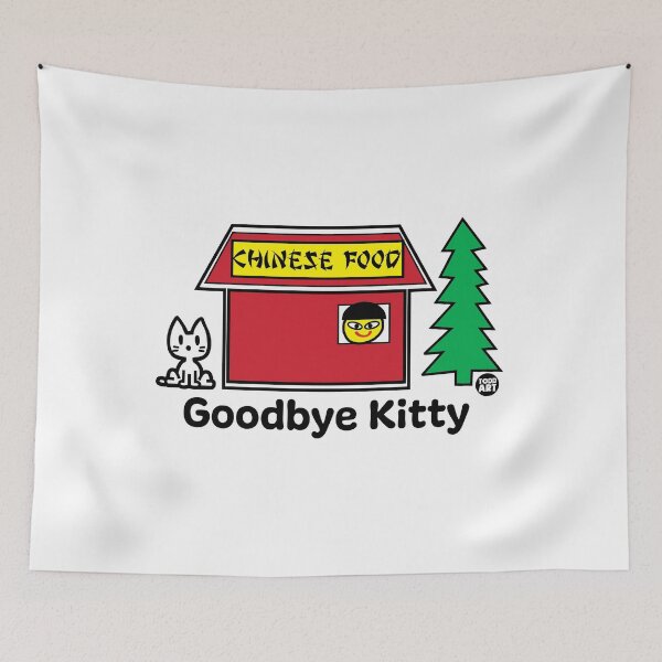 Aperçu de l'œuvre GOODBYE KITTY - CHINESE FOOD créée et vendue par TODD GOLDMAN.