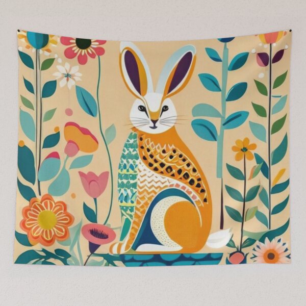 Item preview, Fauna Rabbit designed and sold by ArtToGoo.