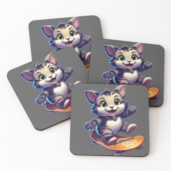 Item preview, The Skateboarding Baby Cat  designed and sold by neworionsOrions.