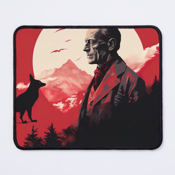 Item preview, Aldo Leopold | Red minimalism designed and sold by ComicsFactory.