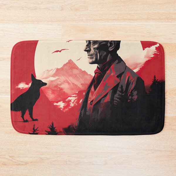 Item preview, Aldo Leopold | Red minimalism designed and sold by ComicsFactory.