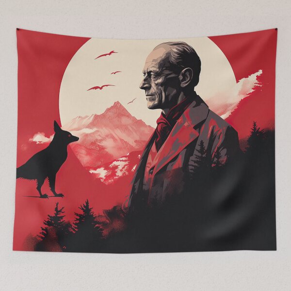 Item preview, Aldo Leopold | Red minimalism designed and sold by ComicsFactory.