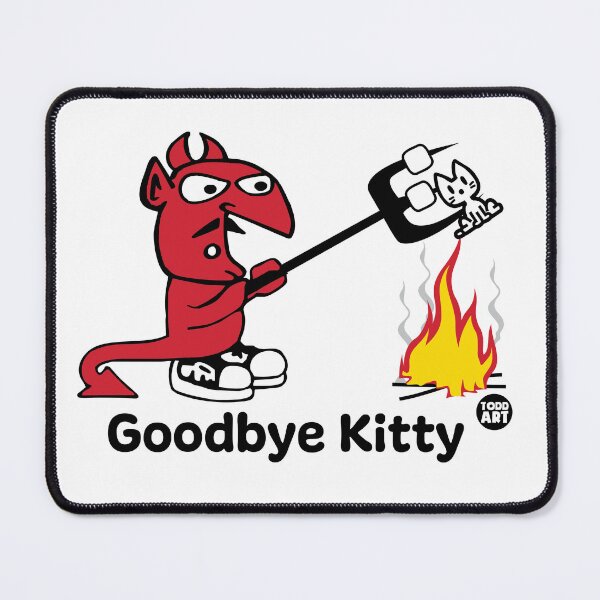 Item preview, GOODBYE KITTY - DEVIL designed and sold by TODD GOLDMAN.