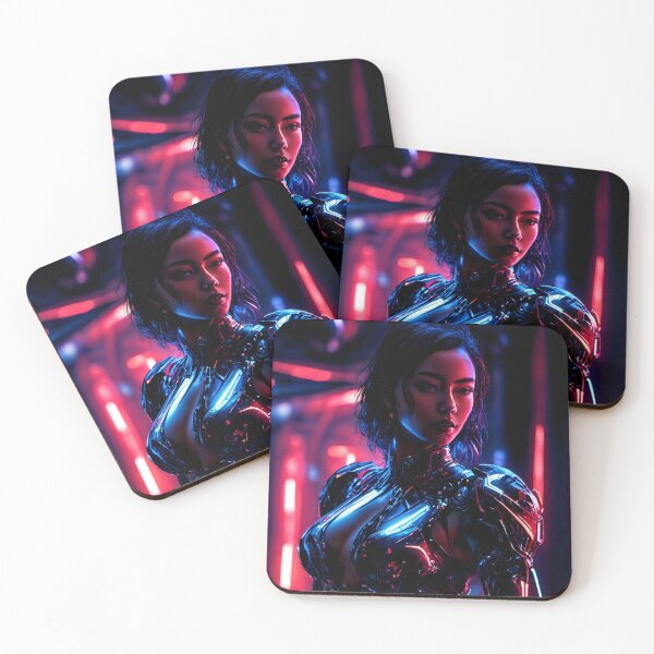 Item preview, Pretty Cyber Girl Geisha CyberPunk Cyborg designed and sold by NPC-Trader.