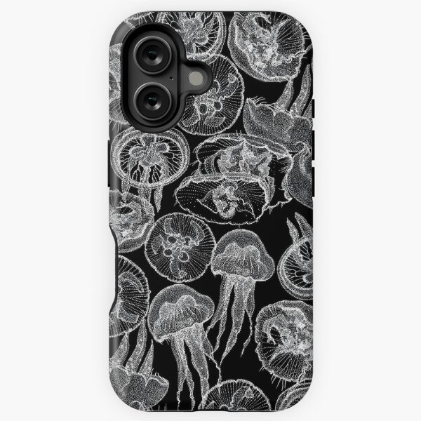 Item preview, moon jellyfish black designed and sold by scrummy.