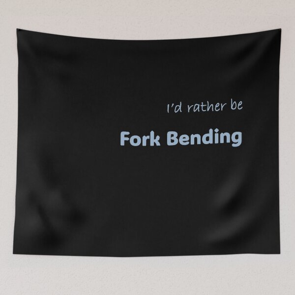 Item preview, I'd rather be Fork Bending designed and sold by Print-Forge.