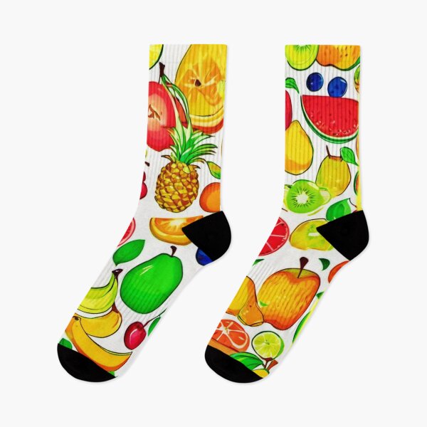 Item preview, Vivid Fruit Medley: Colorful Painting Pattern designed and sold by Health And Fitness Posts e-Store.