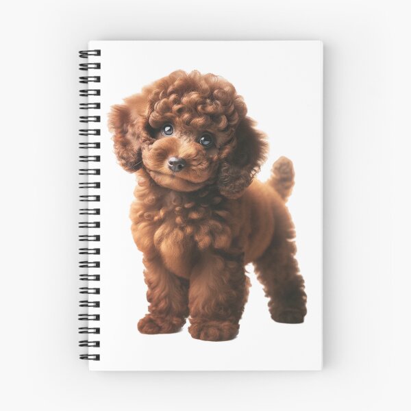 Item preview, Brown Poodle Puppy's Charm designed and sold by CardsStudio.