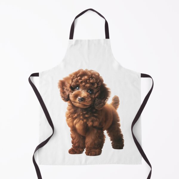 Item preview, Brown Poodle Puppy's Charm designed and sold by CardsStudio.