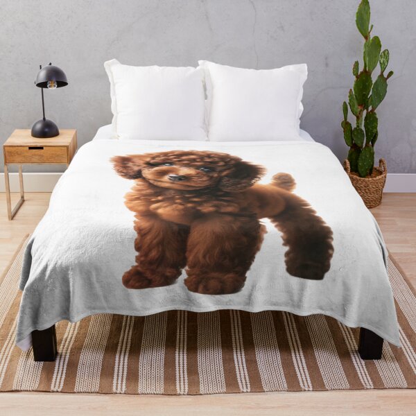 Item preview, Brown Poodle Puppy's Charm designed and sold by CardsStudio.