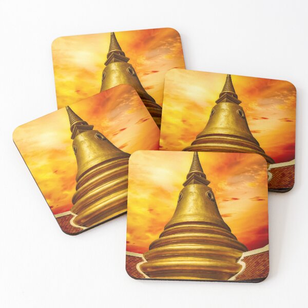 Item preview, Thai Temple Sunset designed and sold by AJEvans.
