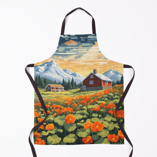 Item preview, Spring Nasturtiums designed and sold by VeiledVision.