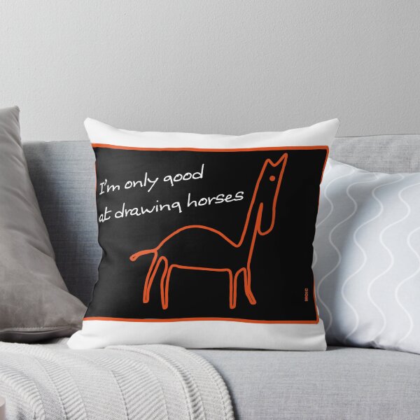 Item preview, Extremely bad Horse drawing designed and sold by Mike Ryan.