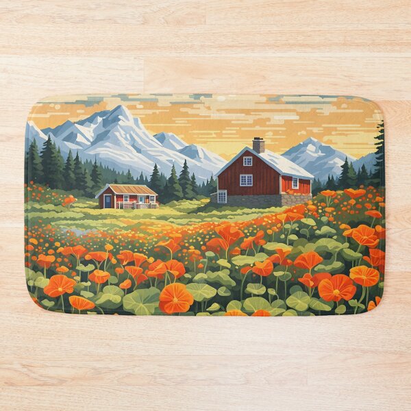 Item preview, Spring Nasturtiums designed and sold by VeiledVision.