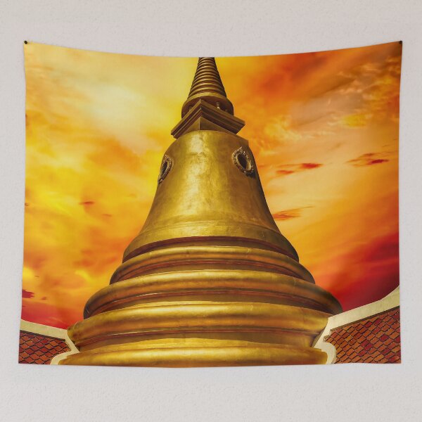 Item preview, Thai Temple Sunset designed and sold by AJEvans.