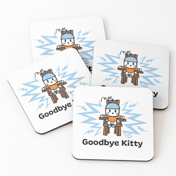 Item preview, GOODBYE KITTY - ELECTRIC CHAIR designed and sold by TODD GOLDMAN.