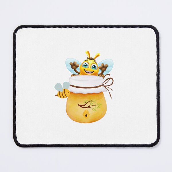 Item preview, Bee with Honey Pot designed and sold by tomorrowsart.
