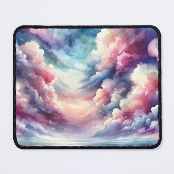 Item preview, "Water-colored Fantasy World  Mood 17:Throw Pillow designed and sold by LLdreams.