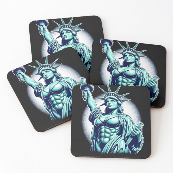 Item preview, Powerful Six-Packs: Statue of Liberty's Fitness Makeover designed and sold by American Artist Designs.