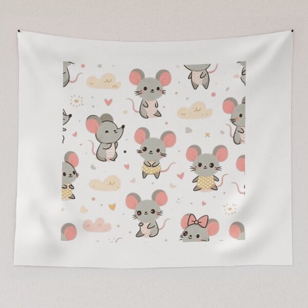 Item preview, Cute mouse pattern  designed and sold by Culmika.