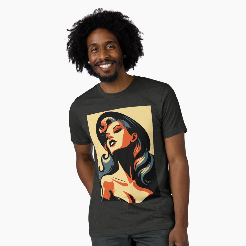 Item preview, Tri-blend T-Shirt designed and sold by djspacegr.