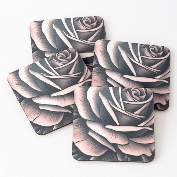 Item preview, Rose tattoo designed and sold by MatrixTattoo.