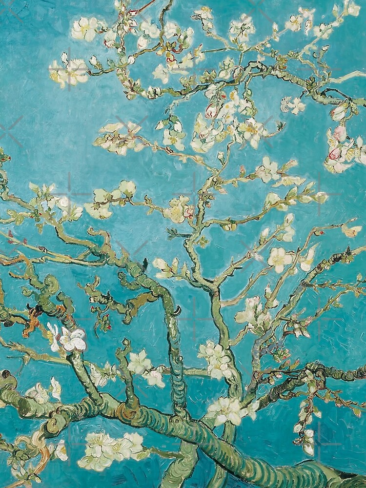 Vincent Van Gogh Almond Blossoms at St. Remy by PixDezines