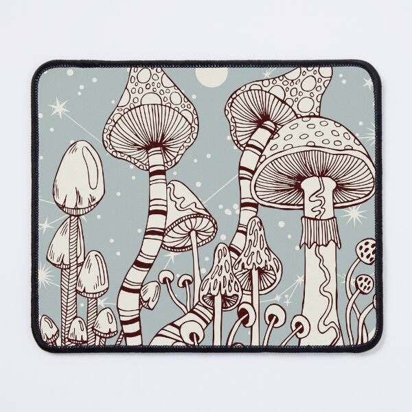 Item preview, Mycelium Magic - witch mushrooms dark designed and sold by MonochromeEcho.