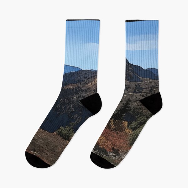 Item preview, Mountain landscape - nature vibes designed and sold by ShiverNV.