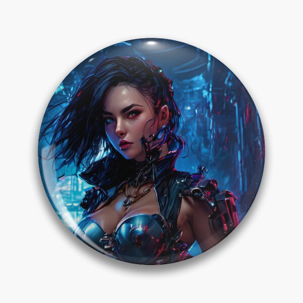 Item preview, Pretty Cyber Girl Geisha CyberPunk Cyborg designed and sold by NPC-Trader.